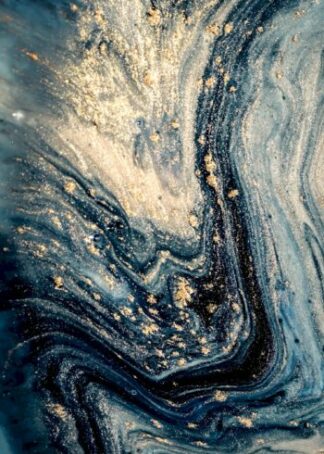Marble texture fluid art poster