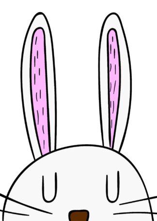 Rabbit ears poster