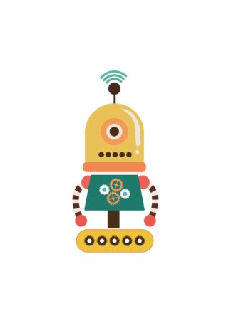 Minion robot poster