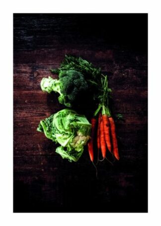 Fresh vegetables poster
