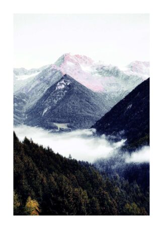 The misty mountains poster