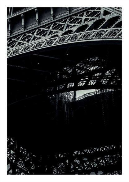 Under the Eiffel tower poster