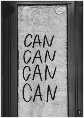 Can can can can motivation poster