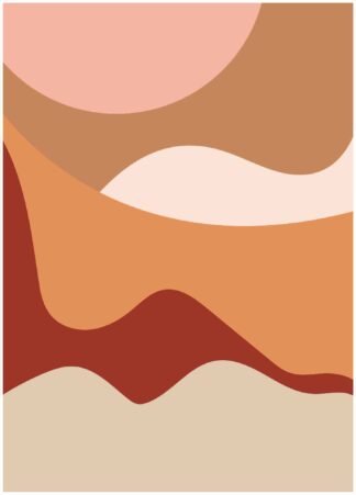 Abstract wave #26 poster