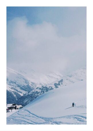 St anton am arlberg poster