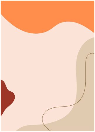 Abstract curve line #32 poster